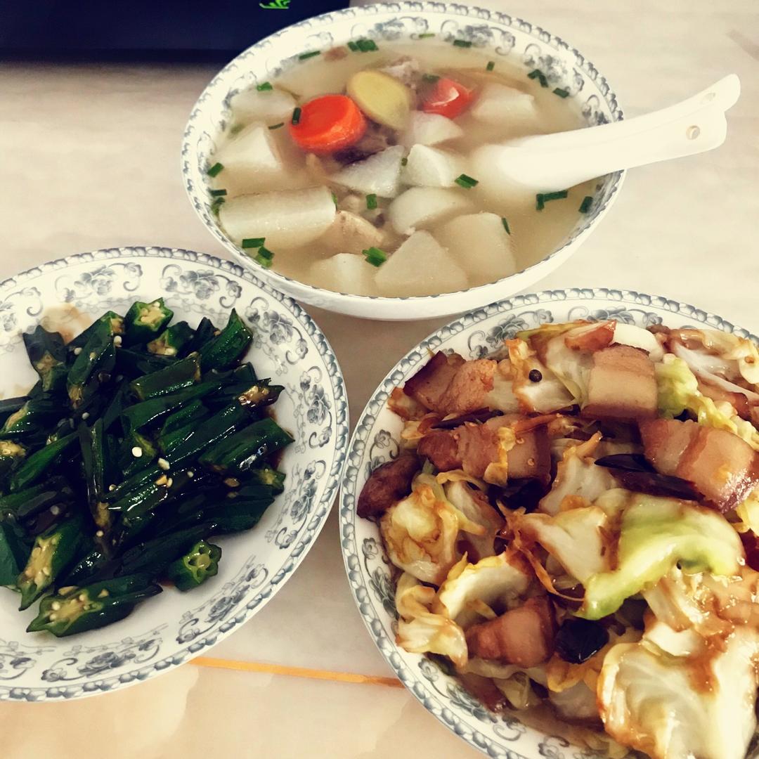 蚝油秋葵