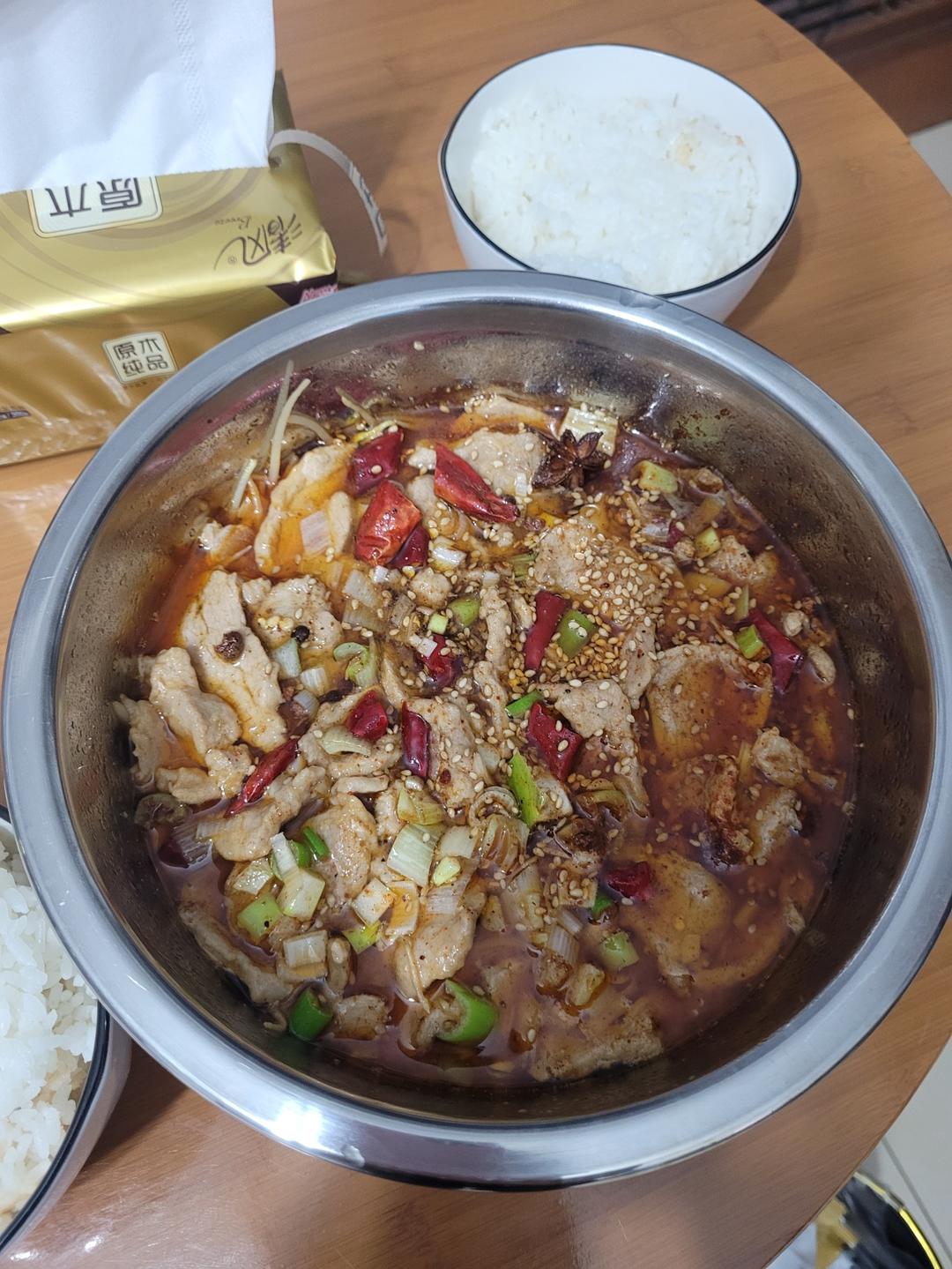 水煮肉片（肯定不翻车）