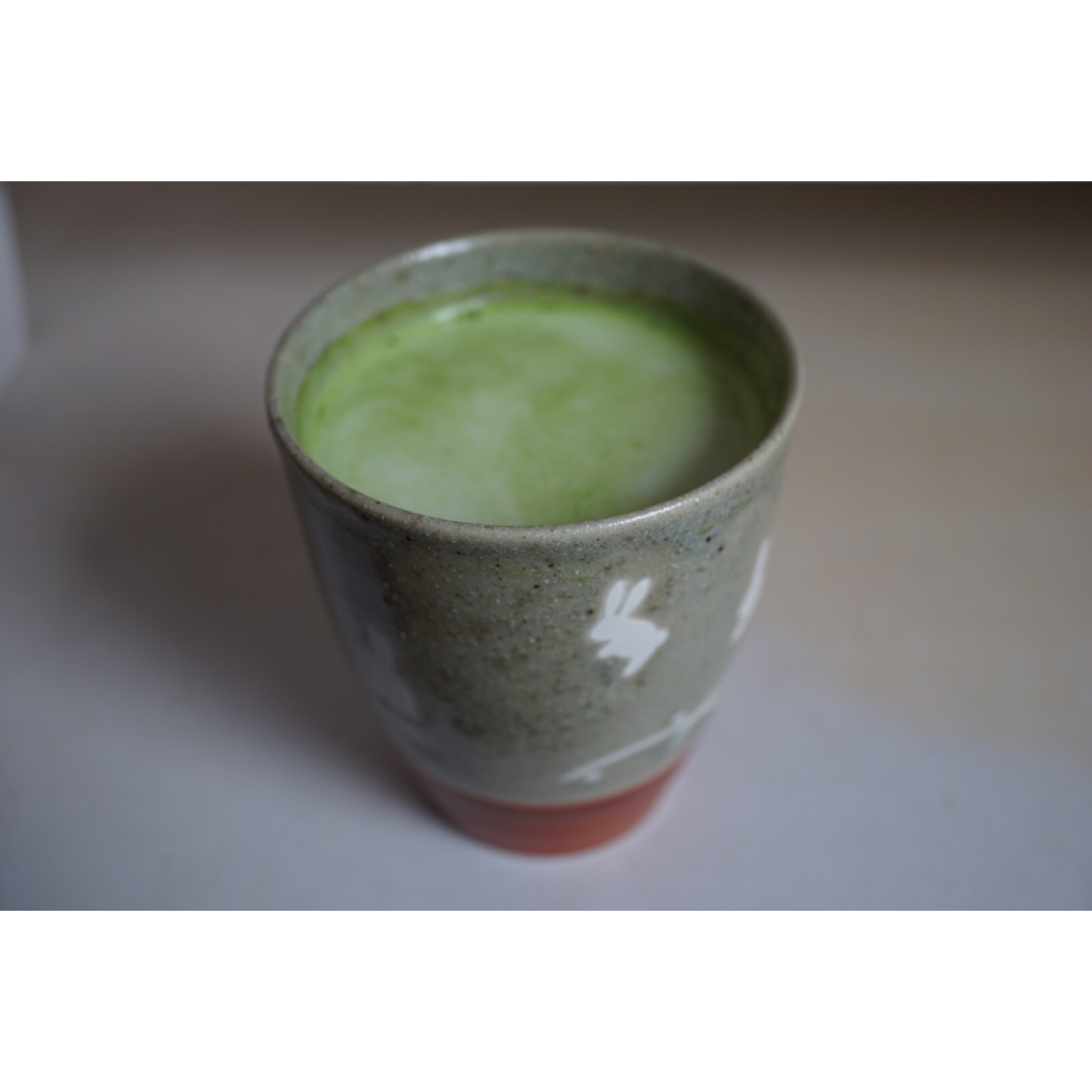 成熟口味抹茶拿铁