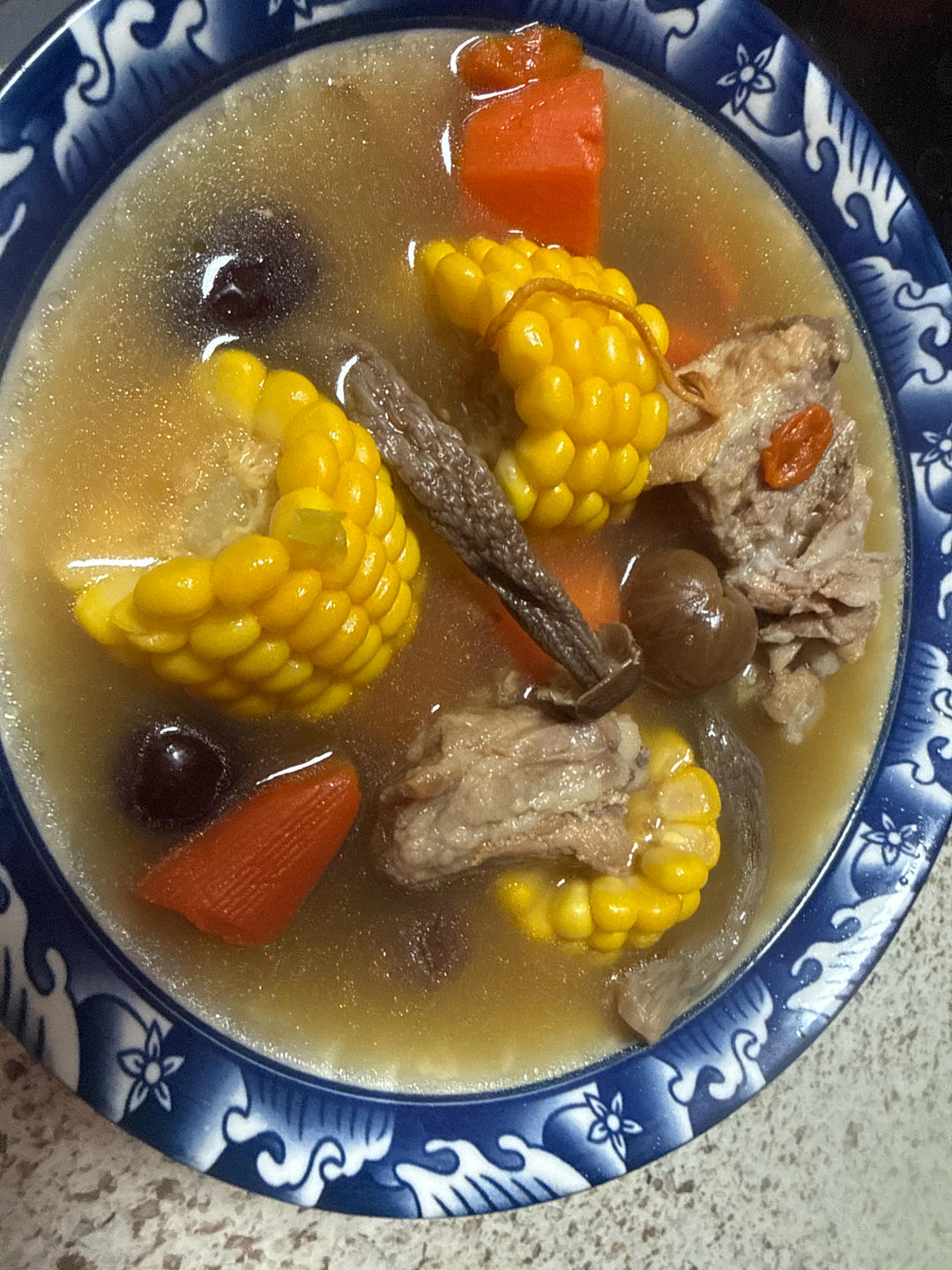 黄芪丹参红枣排骨汤（补气血神器）