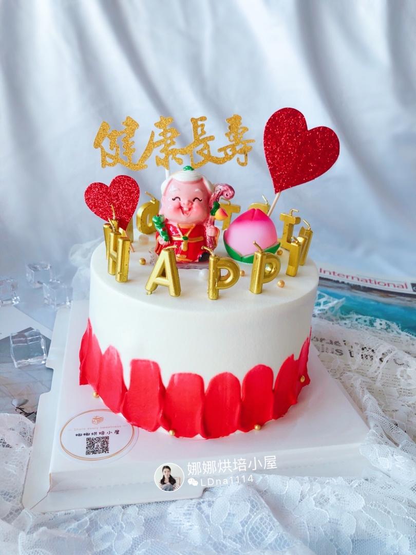 记录生日蛋糕作品