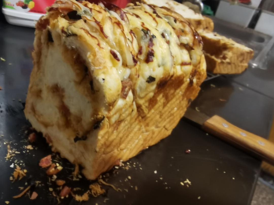 肉松吐司【超多料香爆马苏里拉】