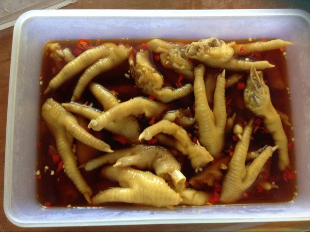 酸辣鸡爪