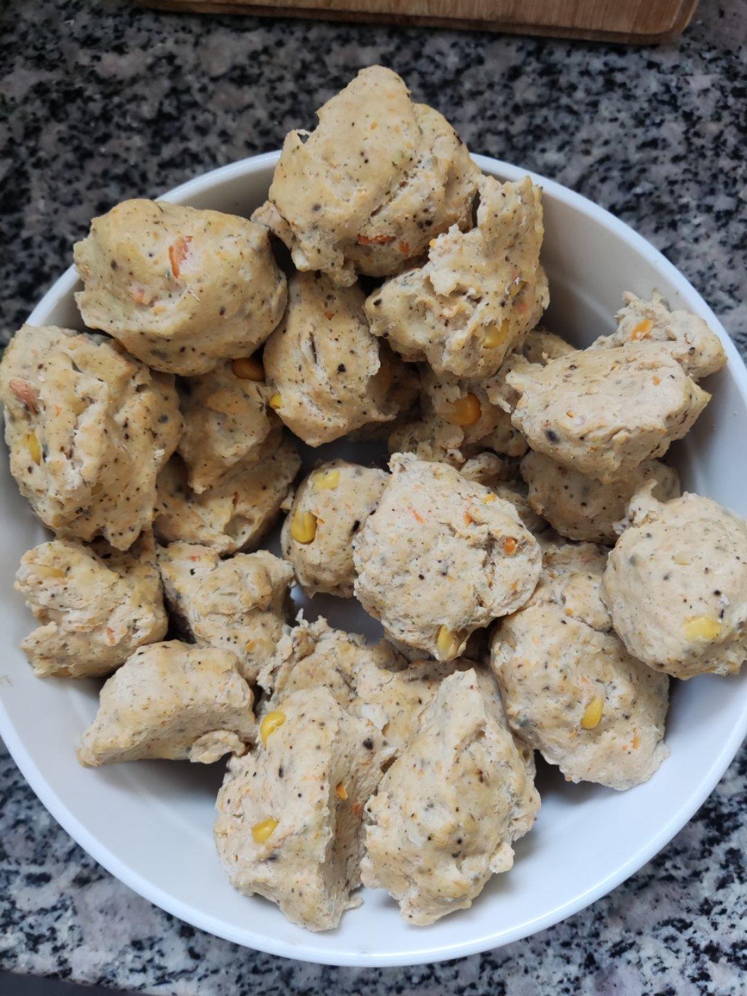 告别无聊的减脂餐-鸡肉丸子
