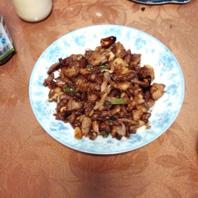 孜然羊肉粒