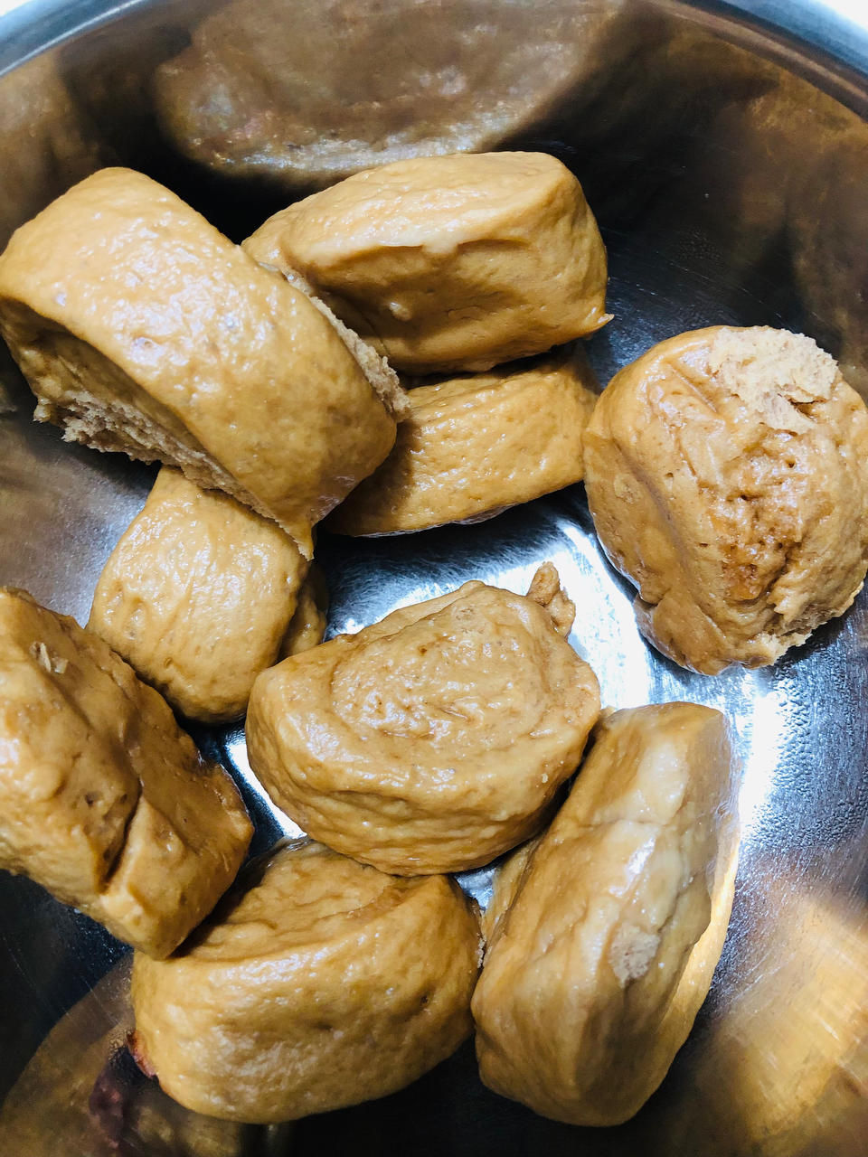 奶香红糖馒头
