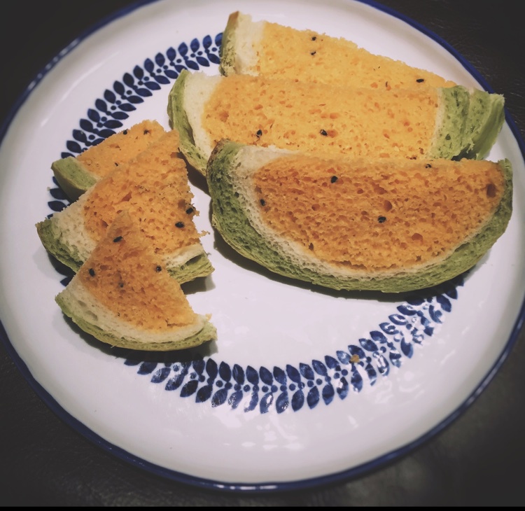 【面包机】西瓜吐司