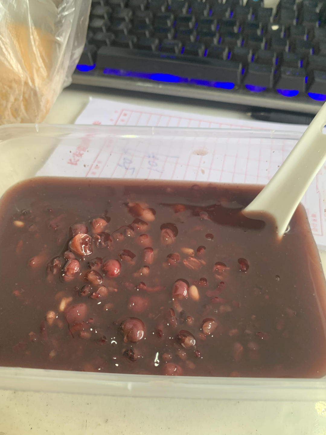 红豆黑米糖水（电饭煲版）