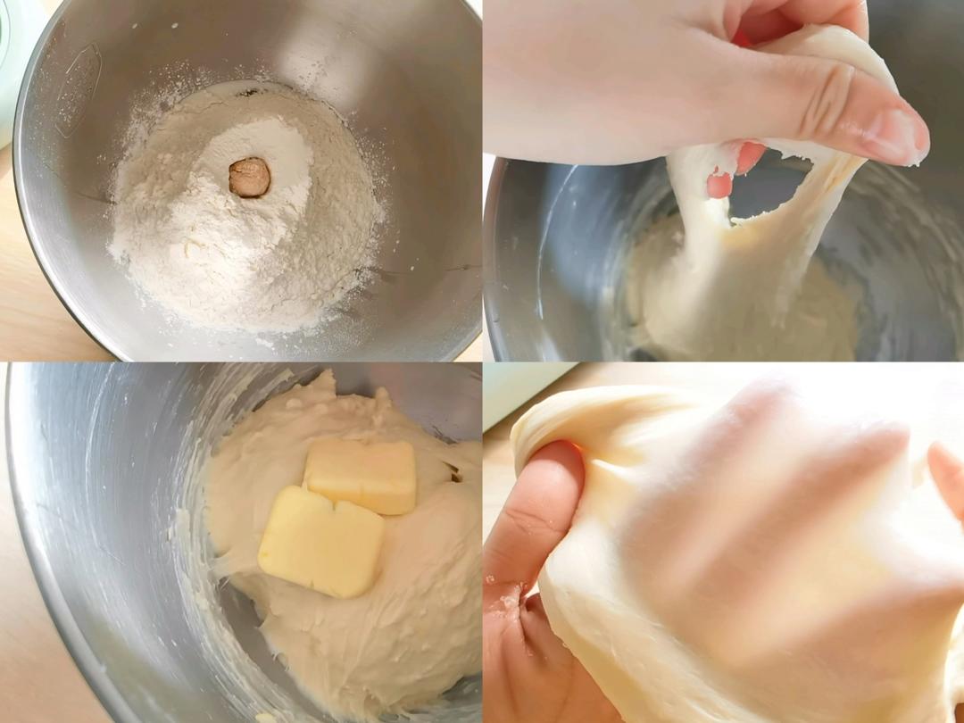 纯奶手撕吐司的做法 步骤1