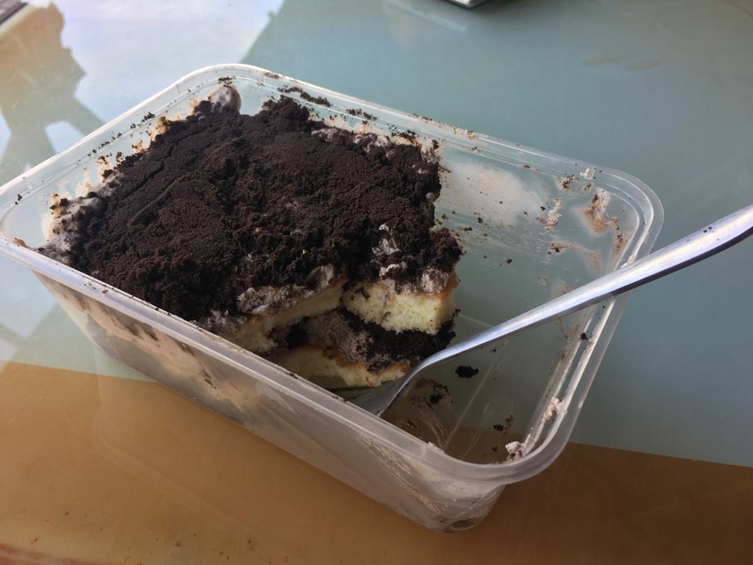 好吃到流泪的奥利奥咸奶油盒子蛋糕