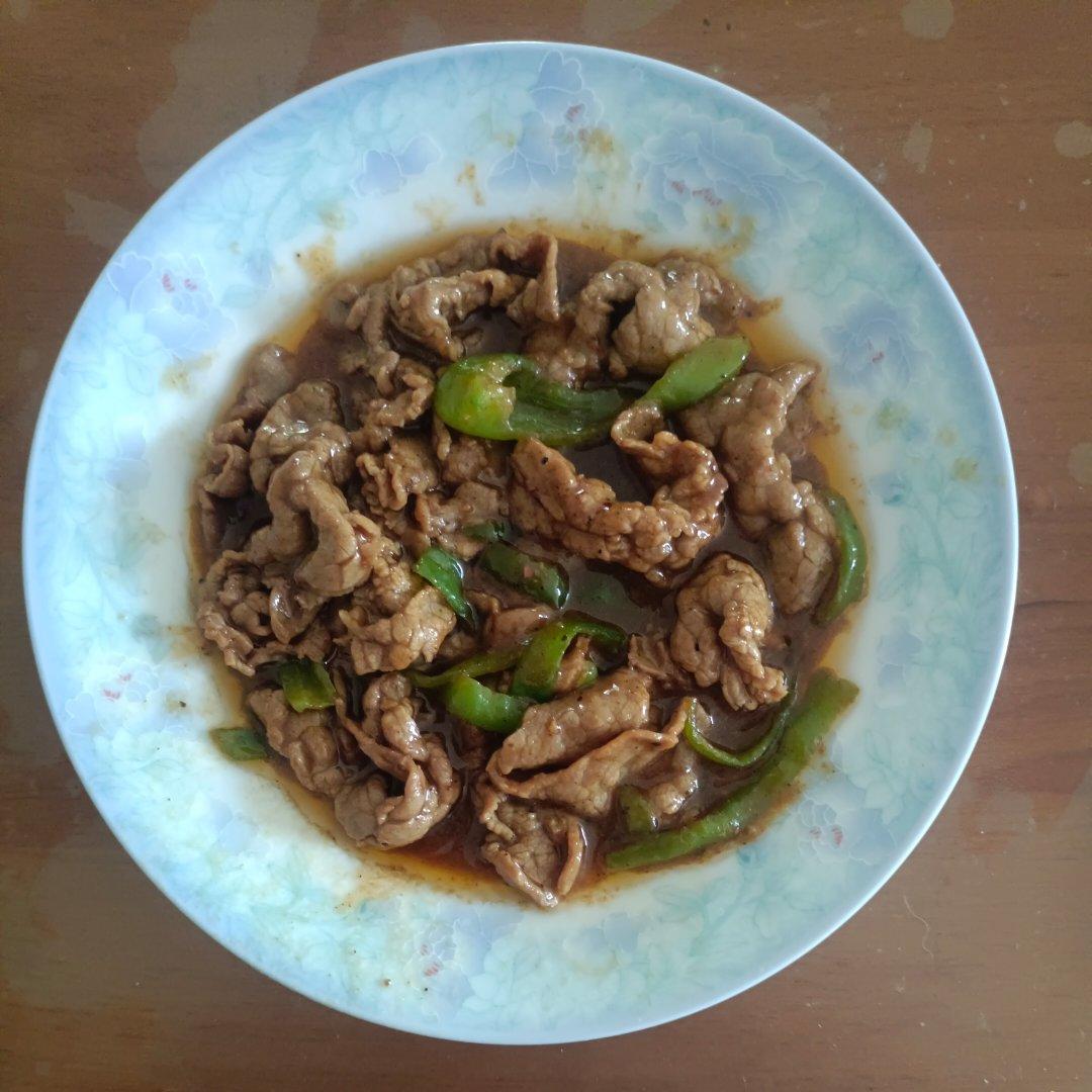 黑椒牛肉片