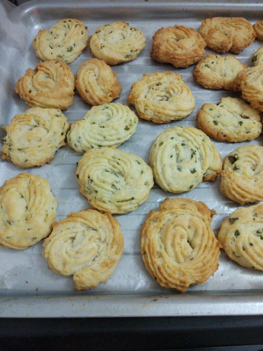 圆圆宝妈做的香酥咸曲奇