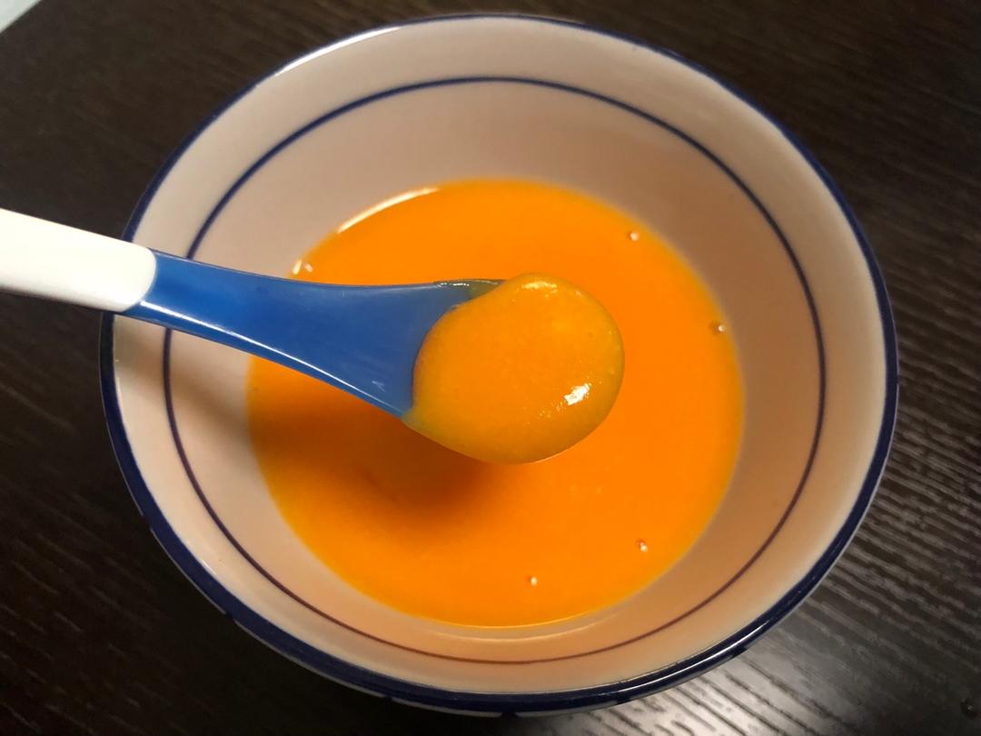 胡萝卜米糊（宝宝辅食）