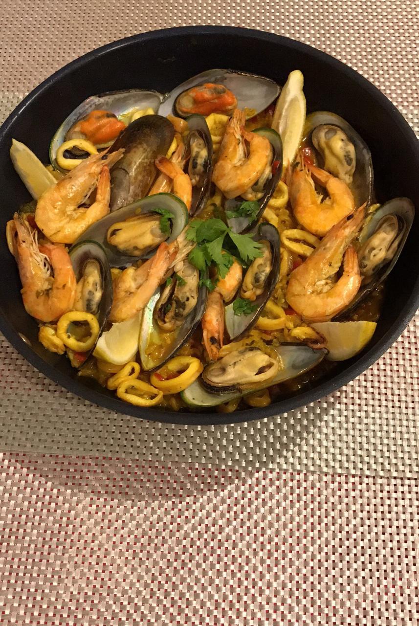 【曼食慢语】Seafood Paella 西班牙海鲜饭