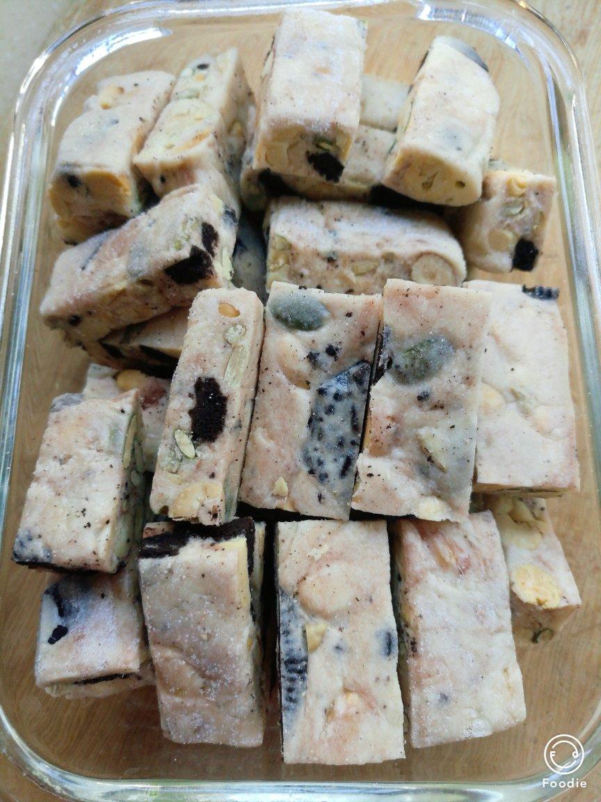 椰子油椰子粉奥利奥牛轧糖
