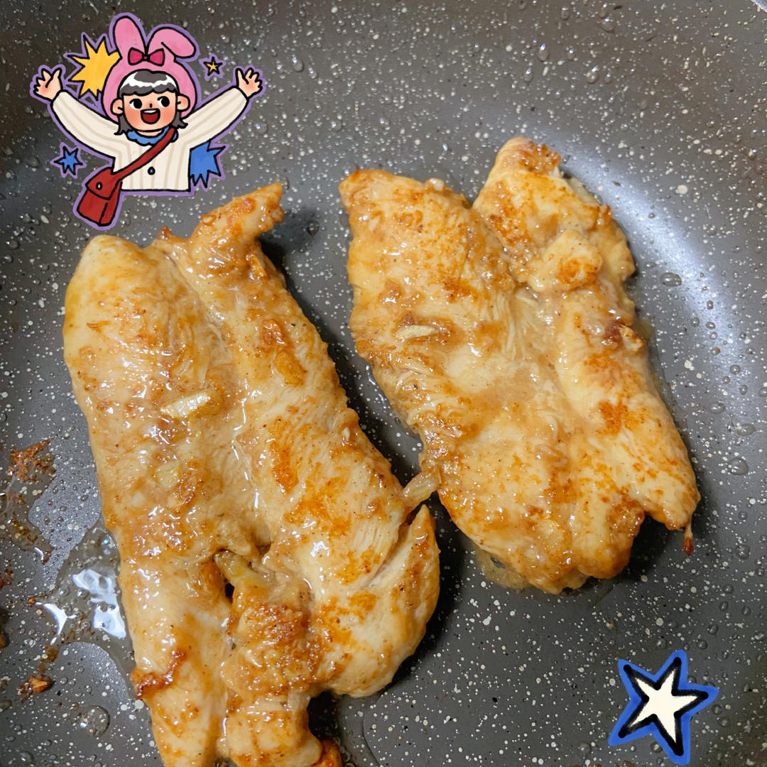 减脂期最爱的香煎鸡胸肉｜超好吃