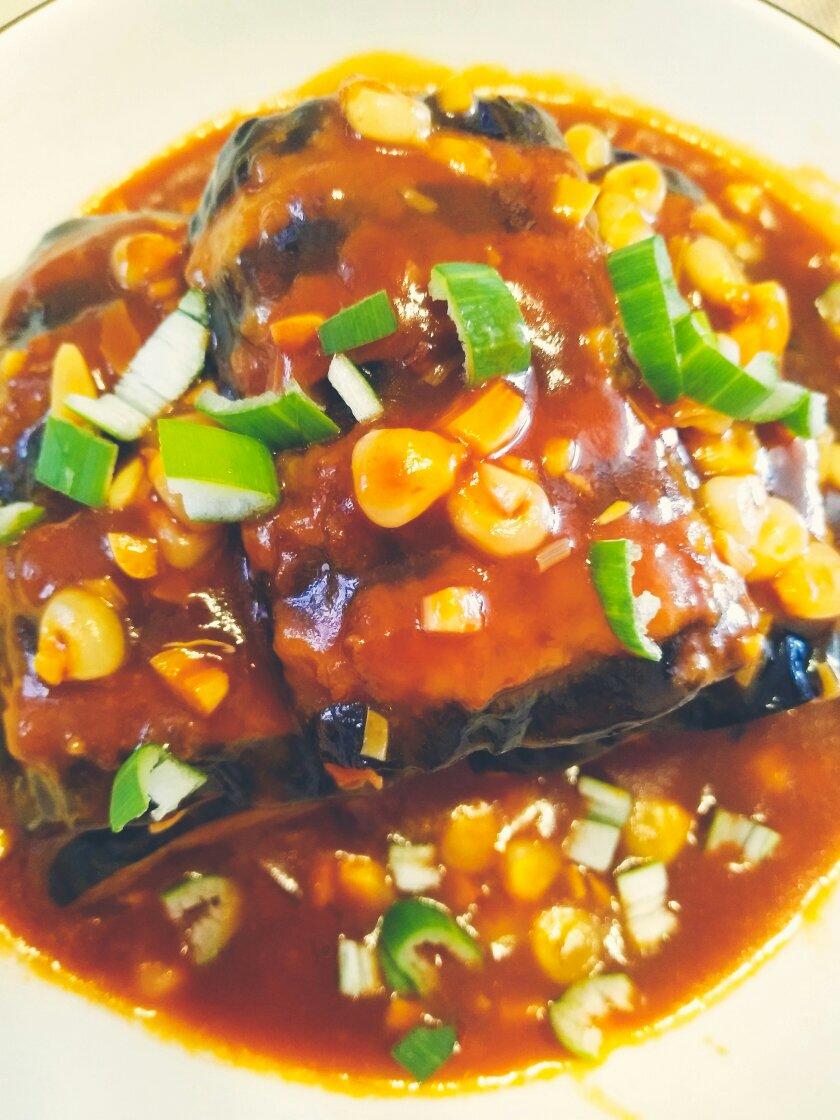 上海茄子 Eggplant with Pork Mince