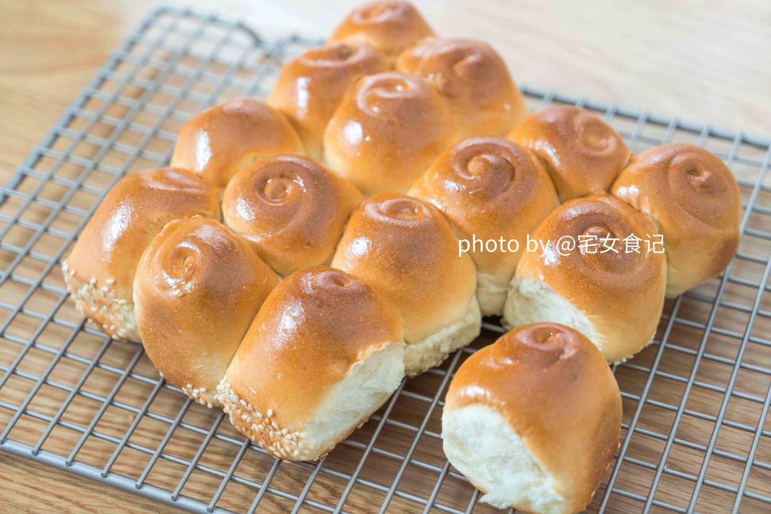 必做经典——韩国烤馒头（波兰种）的做法