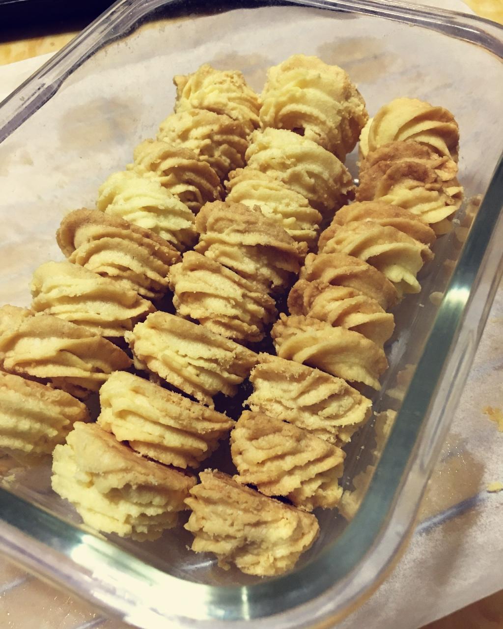 一抿即化酥到掉渣的珍妮曲奇云顶小花/烘焙视频饼干篇1