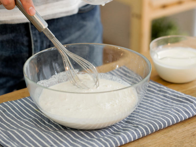 纯奶手撕吐司的做法 步骤1