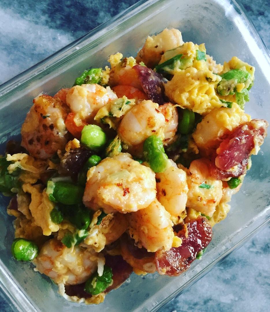 什锦虾仁
