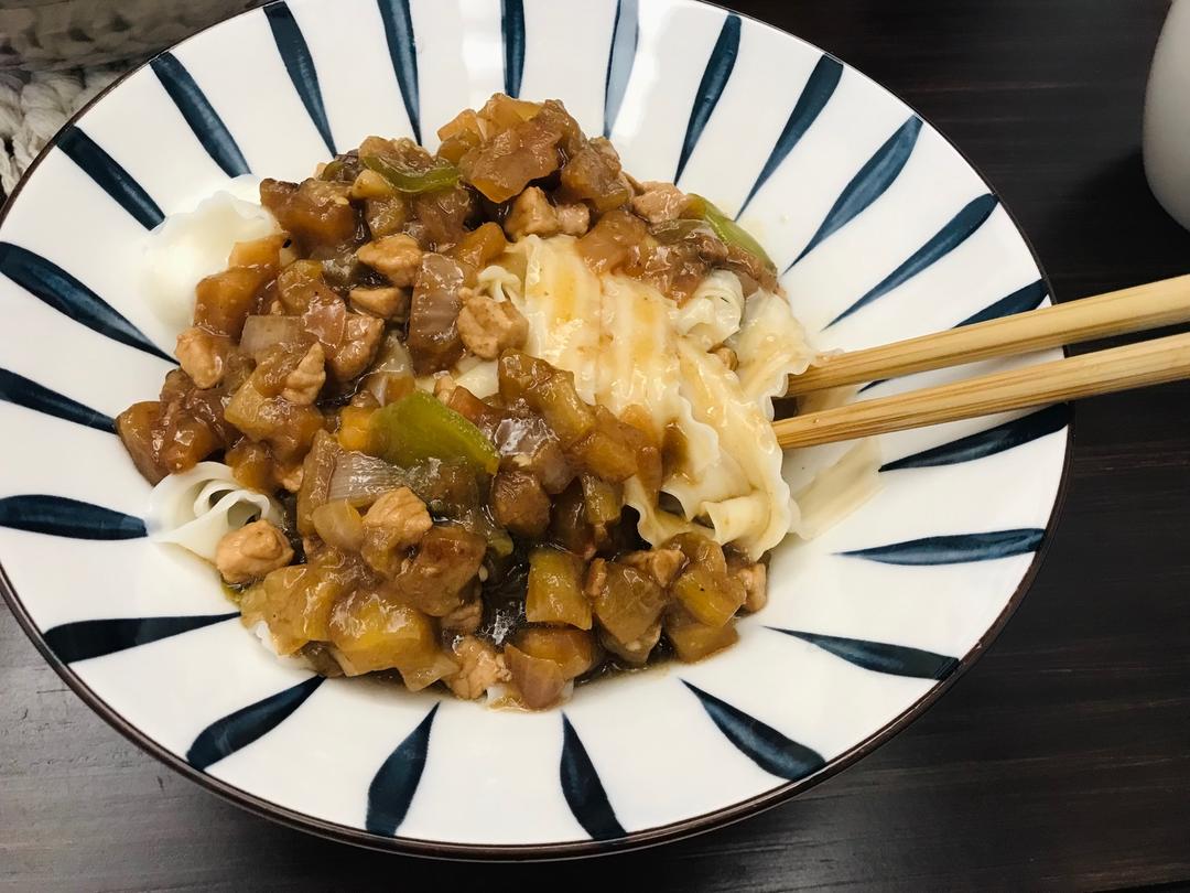 茄子炸酱的做法