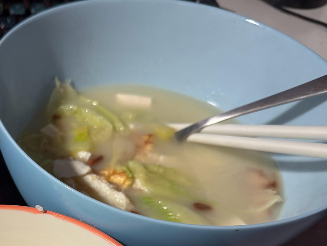 白菜豆腐汤
