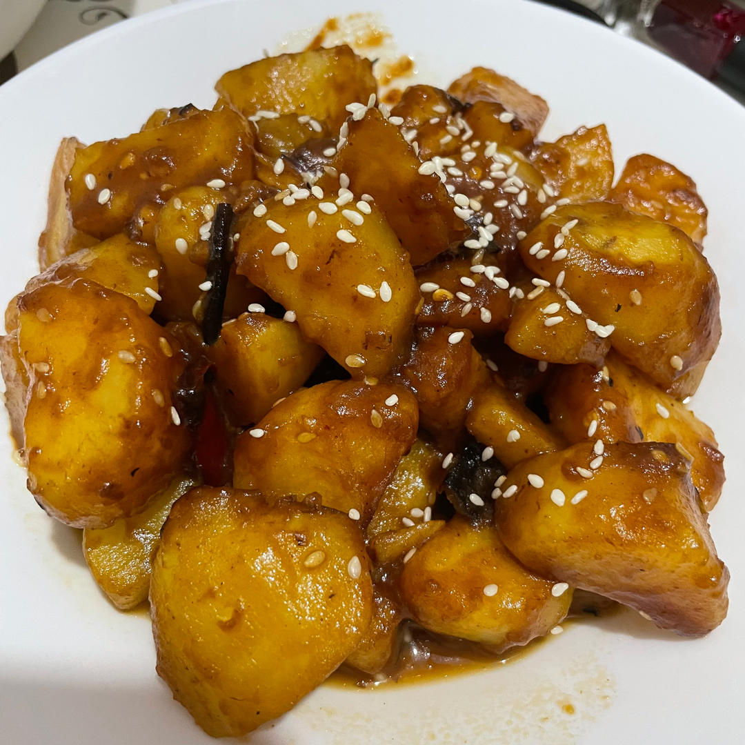🔥巨下饭，软糯入味！比肉还好吃的红烧土豆