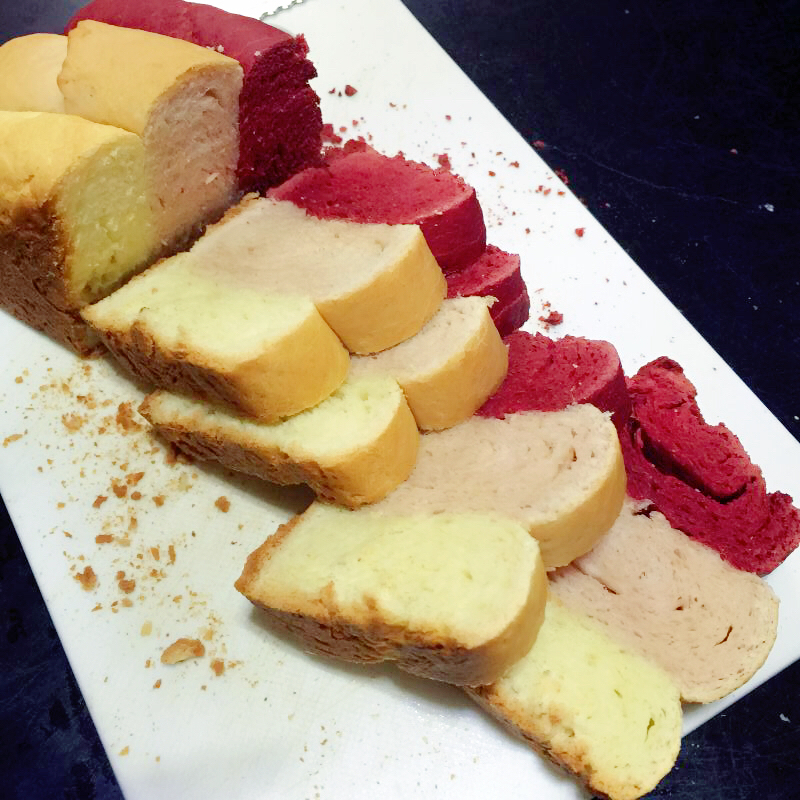 少女心的渐变吐司