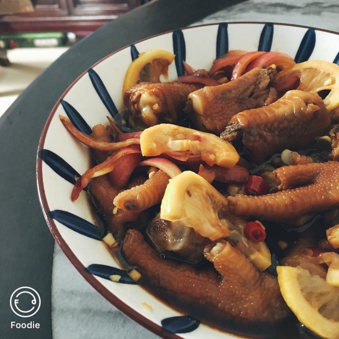 【柠檬酸辣鸡爪】自制超级无敌美味的网红鸡爪