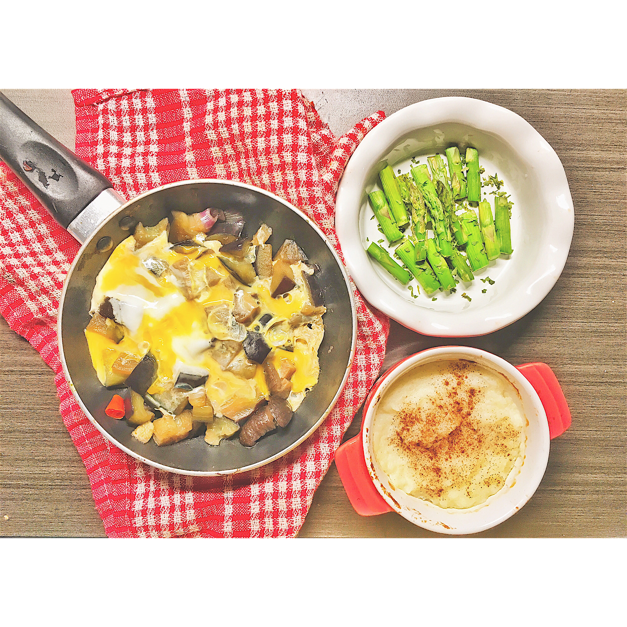 花的懒人料理之滑蛋茄子饭