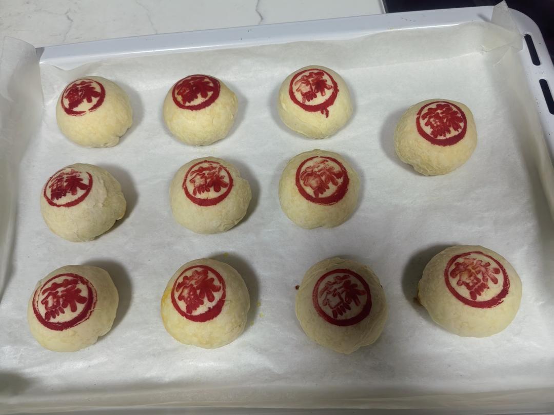 鲜肉咸蛋黄苏式月饼（无糖，不用出膜）