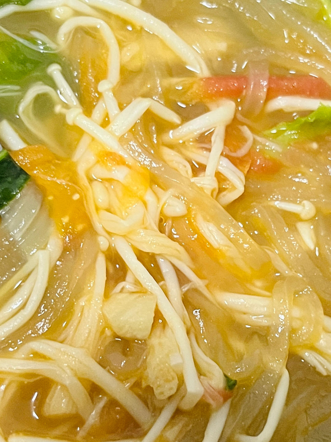 低脂低卡～营养又下饭的番茄金针菇
