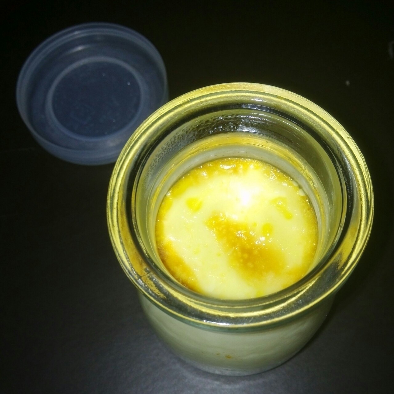 Crèmebrulée。法式烤布雷。焦糖布丁。