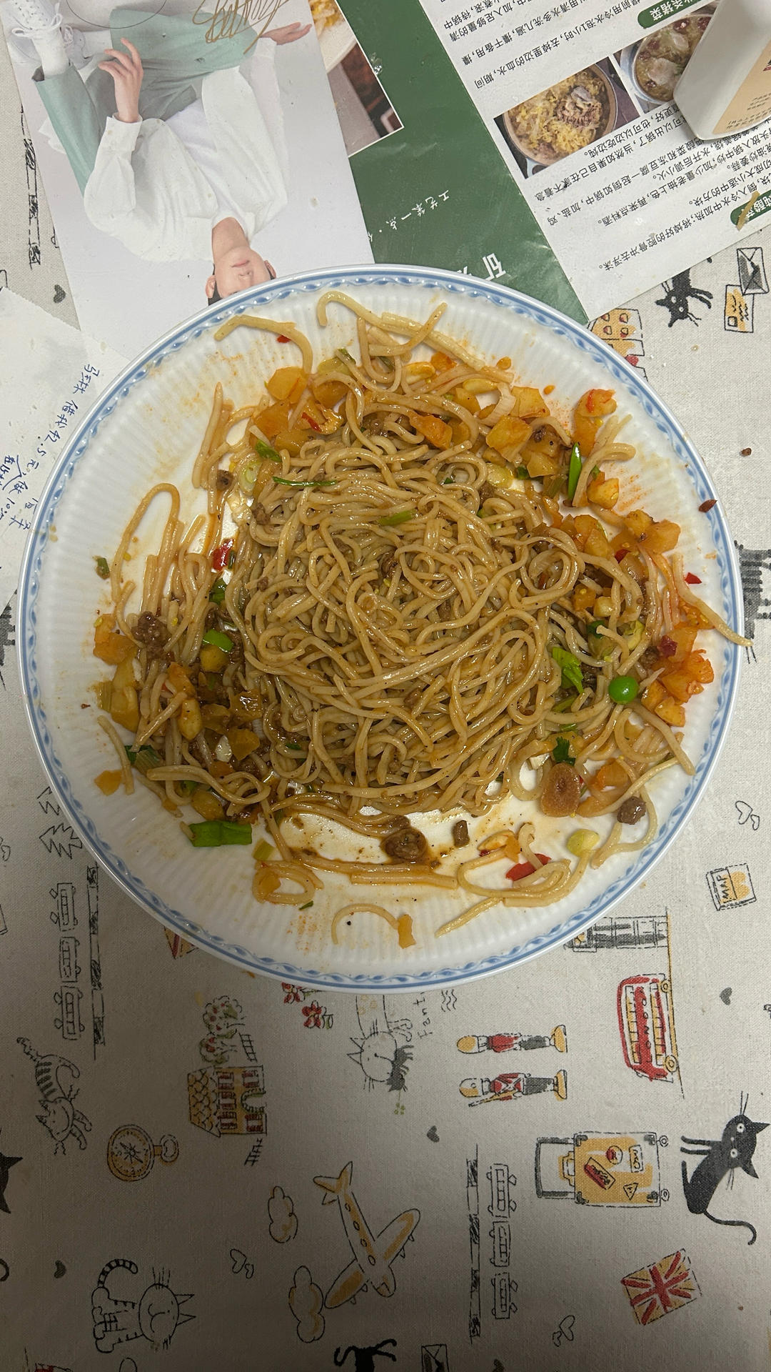 【碱水面条】可做凉面，热干面