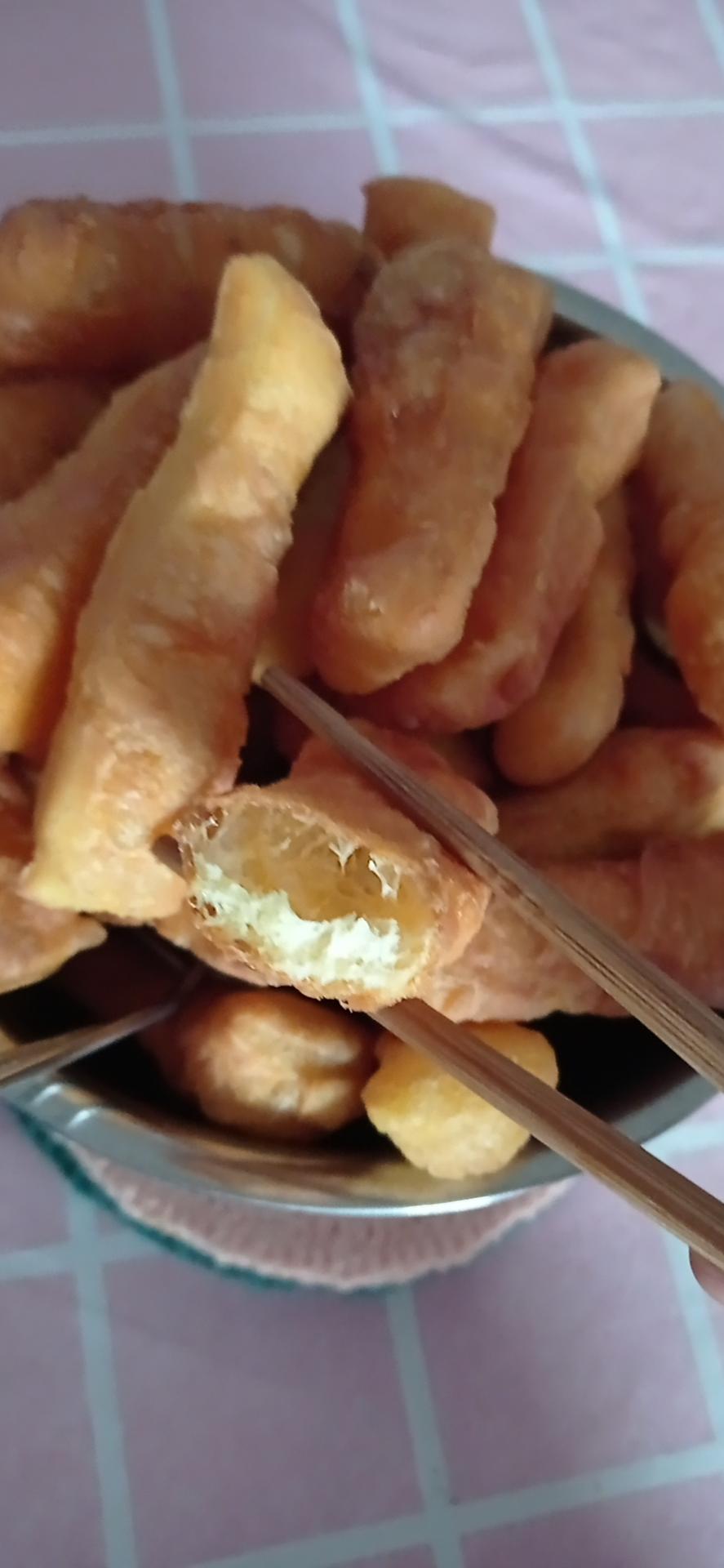 快手早餐～自制油条（酵母版，不含泡打粉、膨松剂）