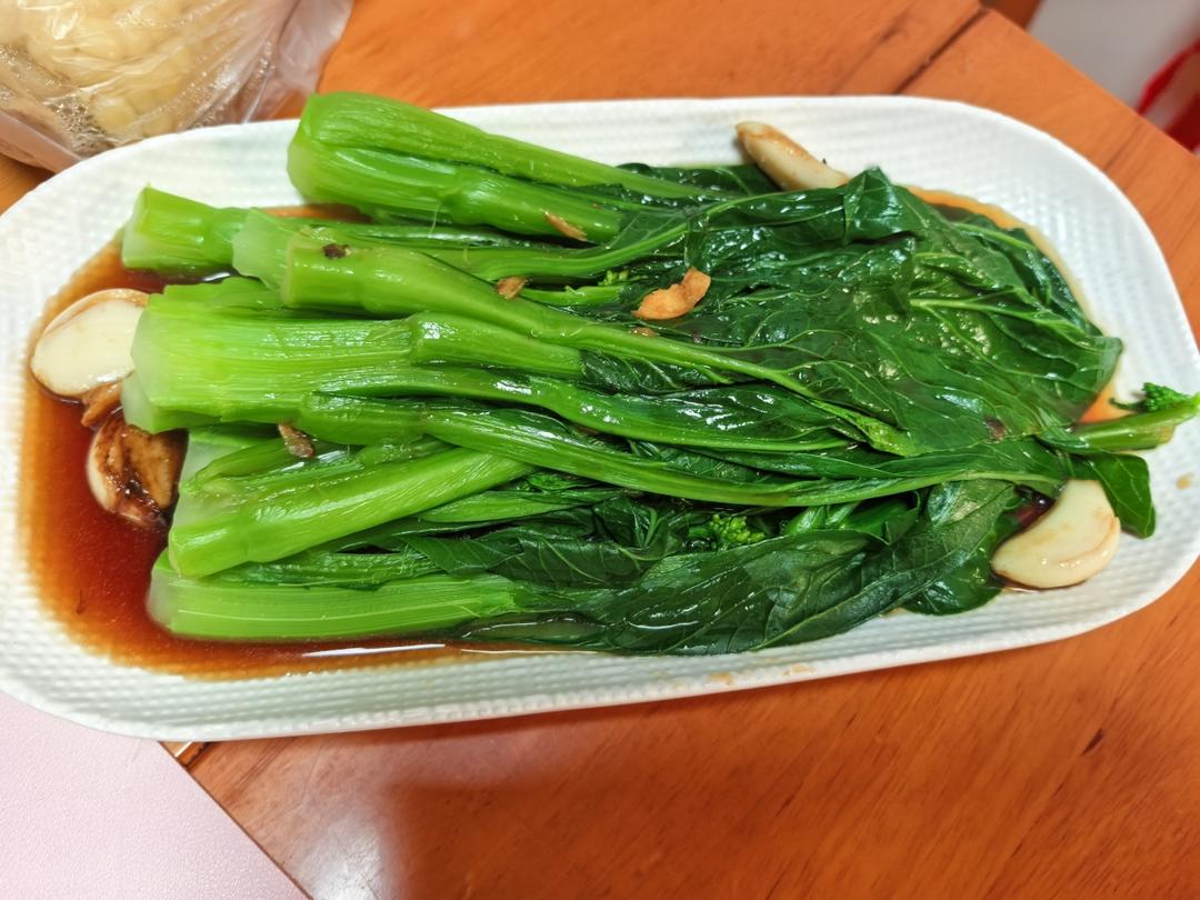 白灼菜心