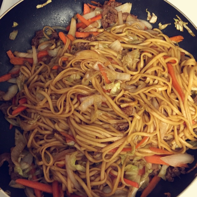 蔬菜炒面