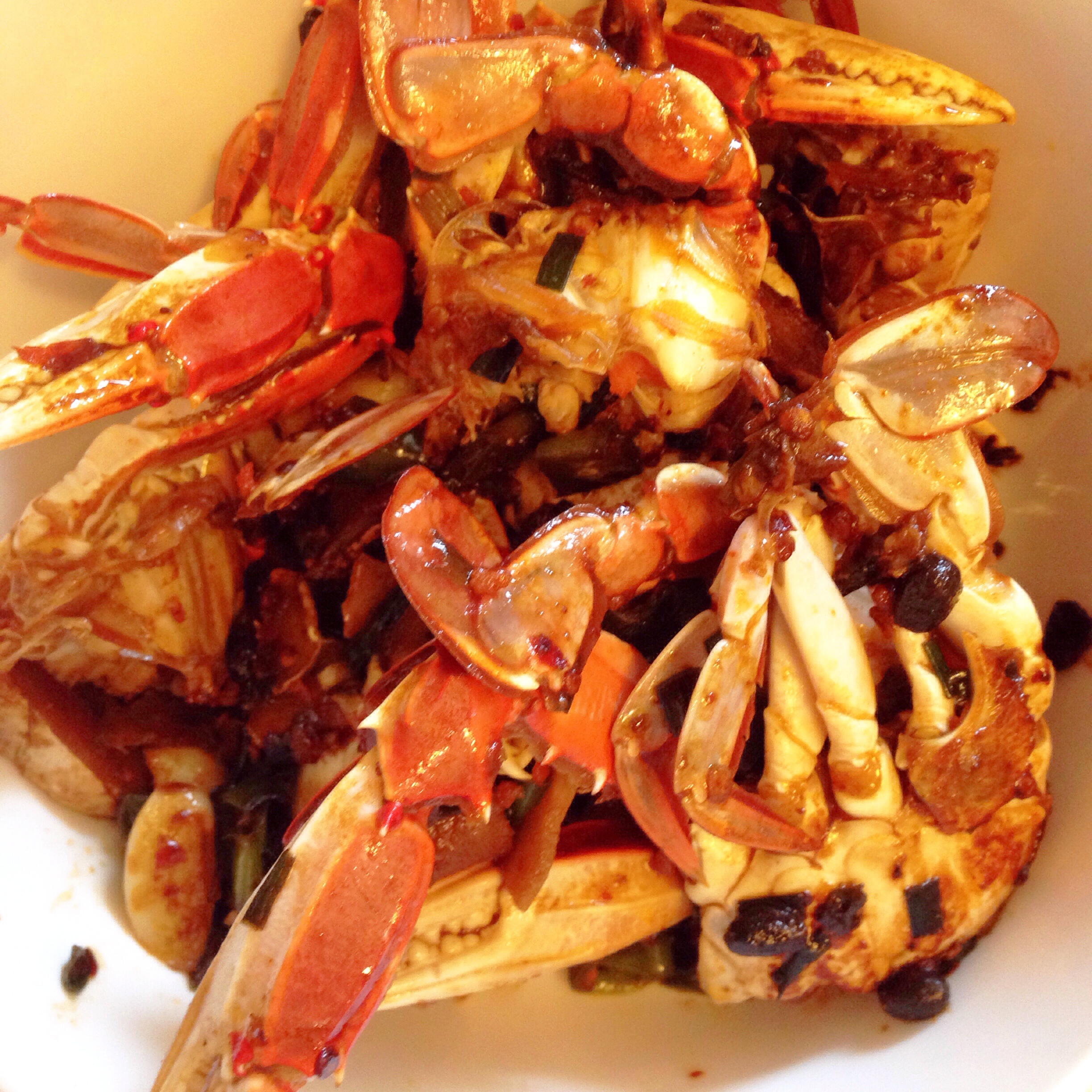 娘娘_做的炒螃蟹