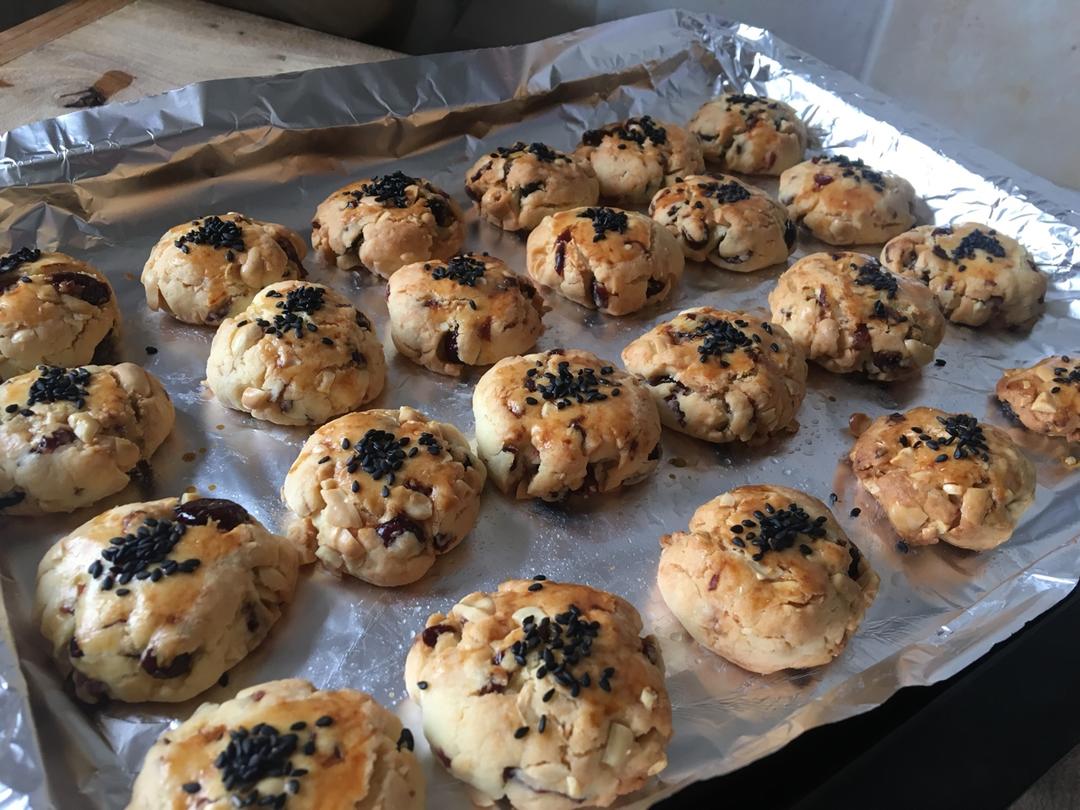 葡萄干花生酥（低油低糖版）