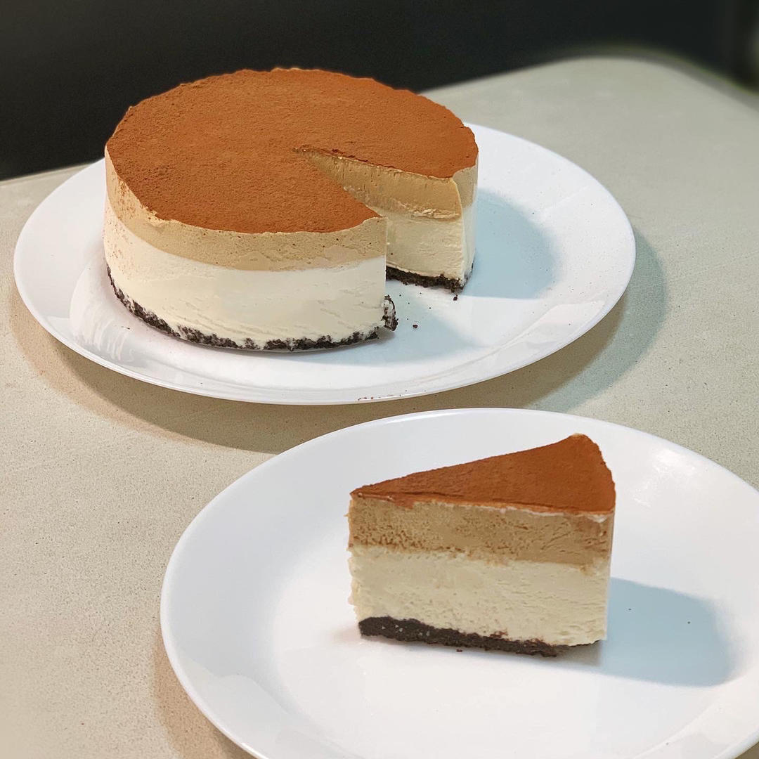 生椰拿铁慕斯蛋糕☕️固体yyds🥥椰香浓郁