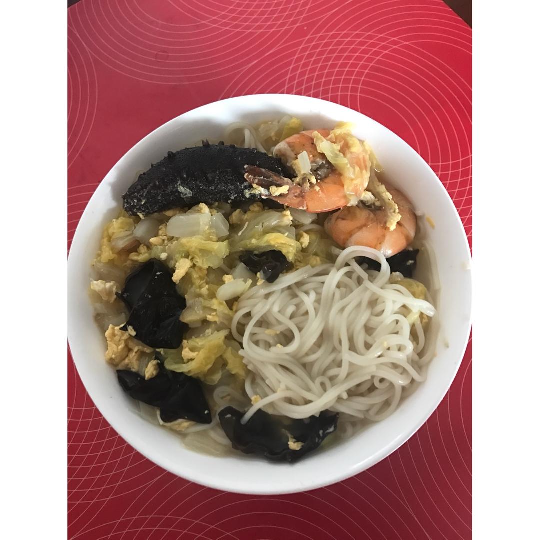 虾汤豆腐白菜煲（鲜掉眉毛）