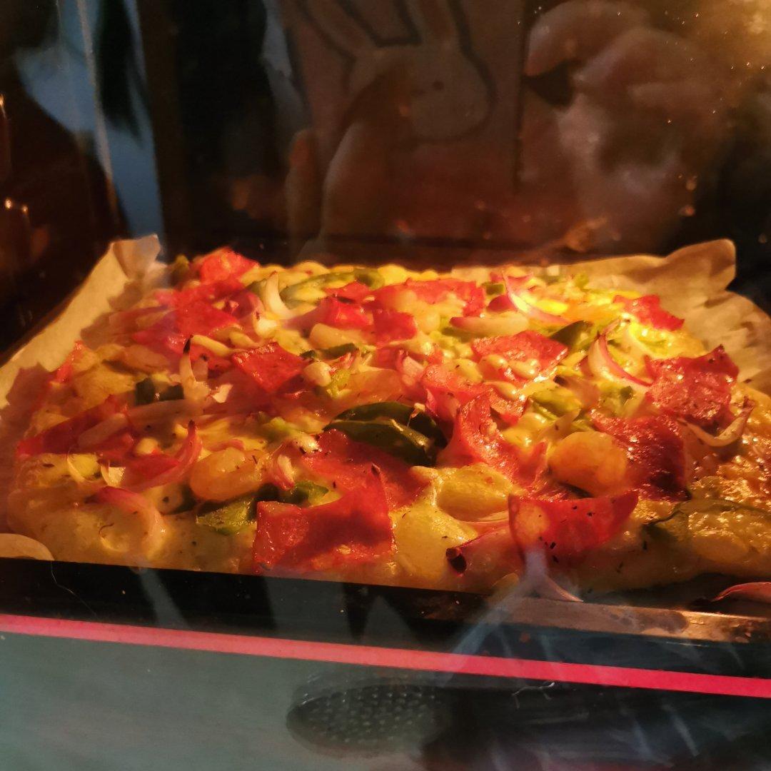 新手披萨饼皮pizza(能开餐厅那种)