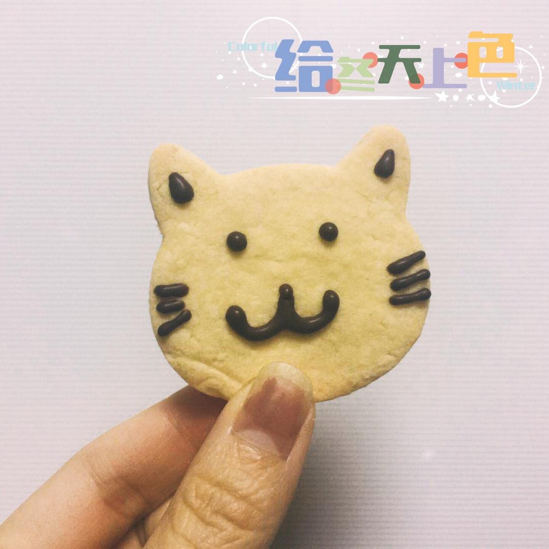 卡通黄油饼干