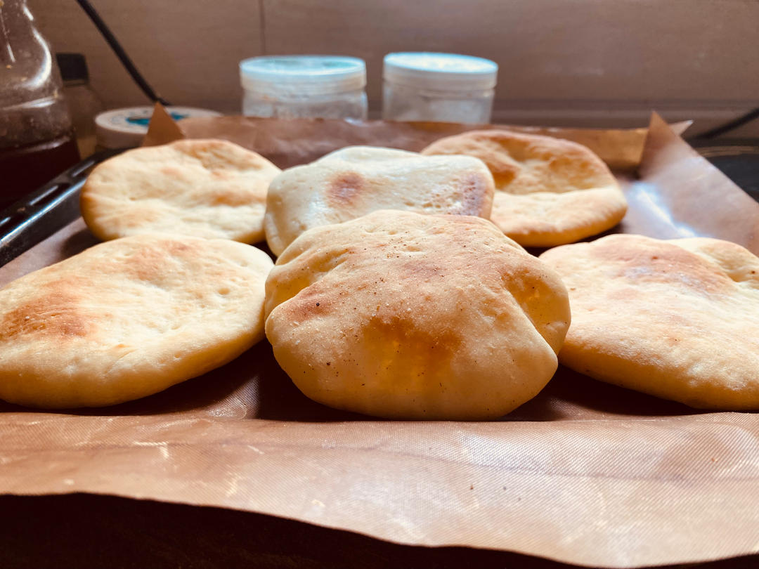 百搭口袋饼（pita，皮塔饼）