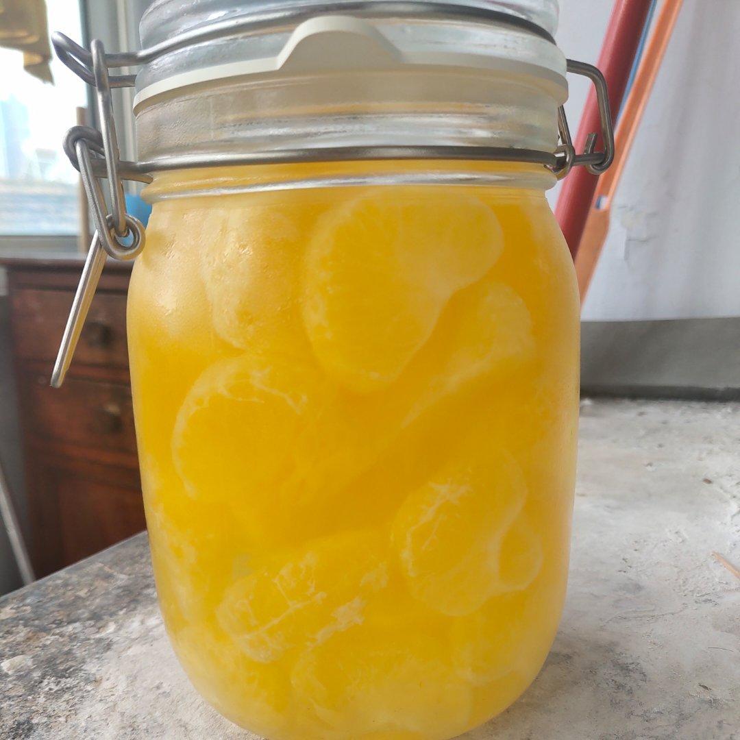 自制冰糖橘子罐头