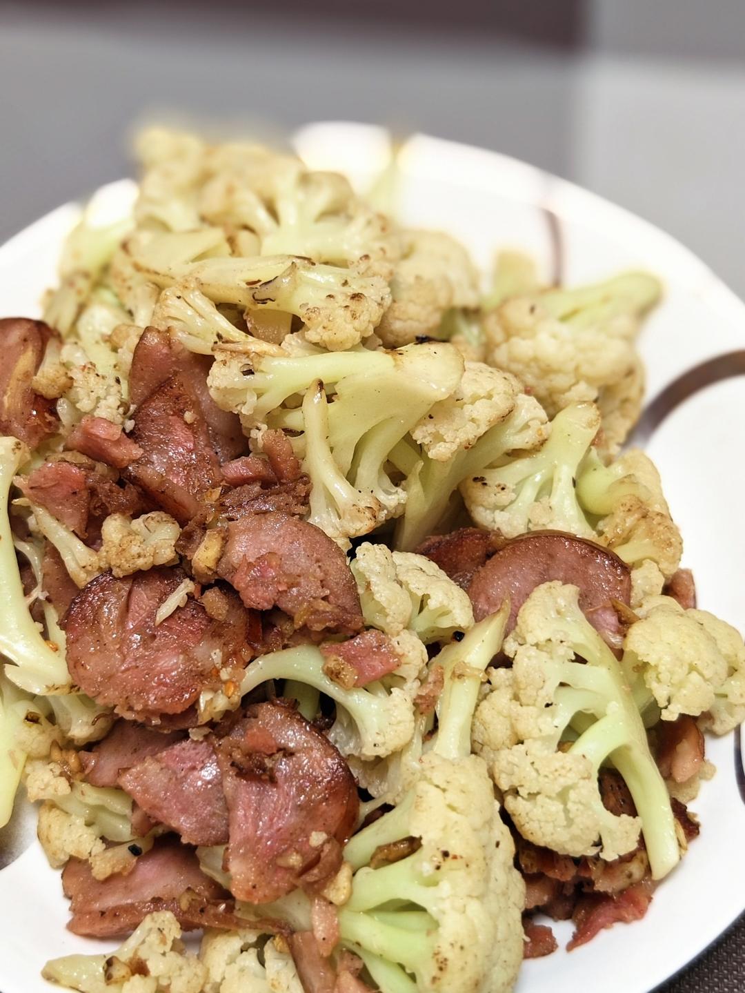 无肉简易版干煸菜花