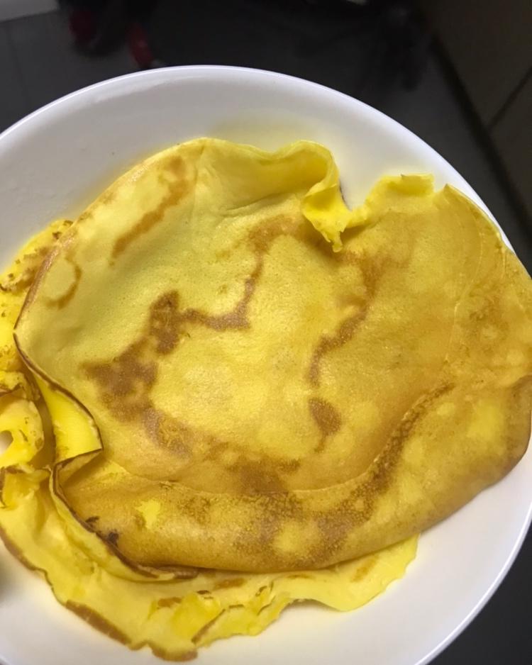 奶香葱花蛋饼（低筋面粉版）