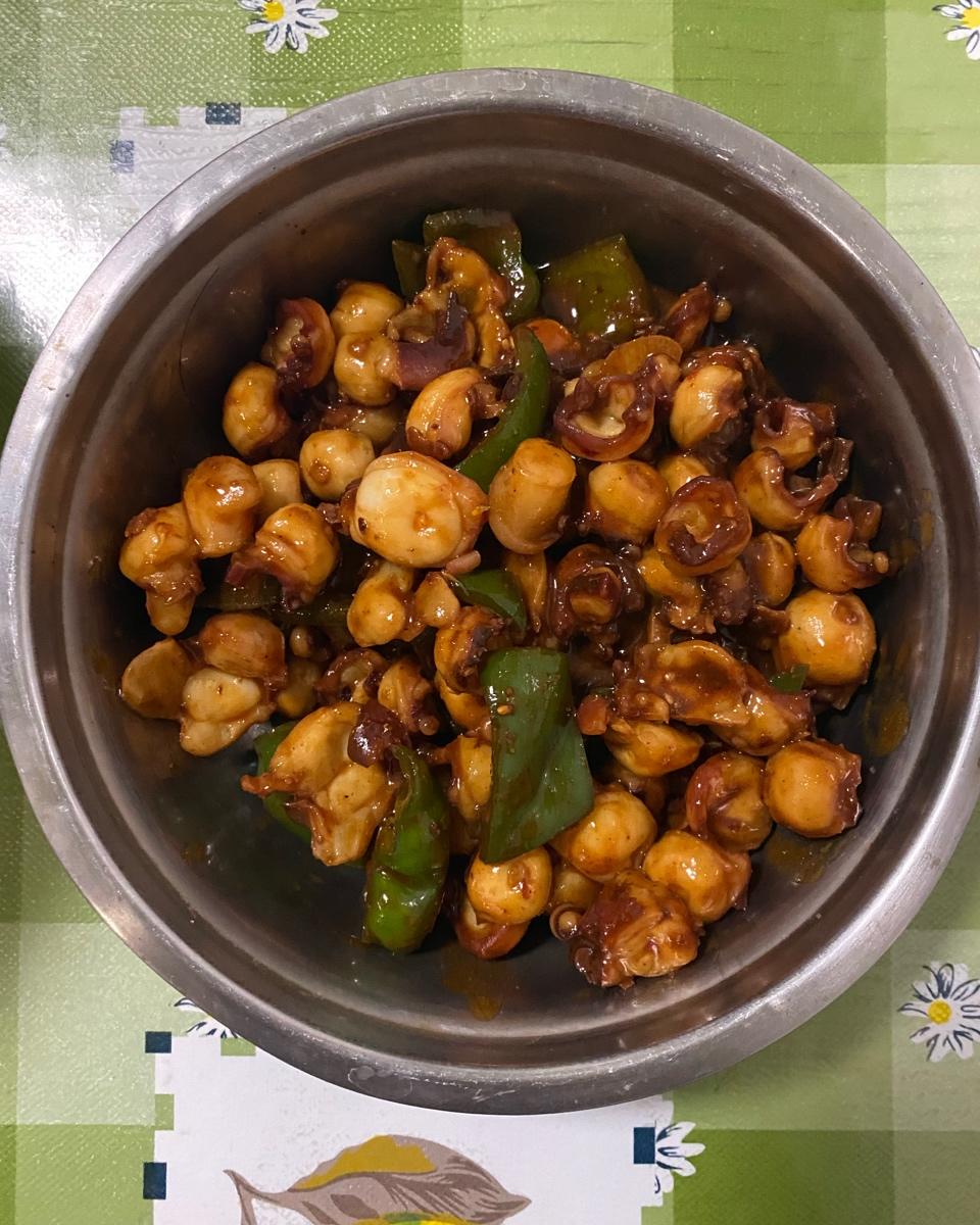 酱爆辣炒章鱼足