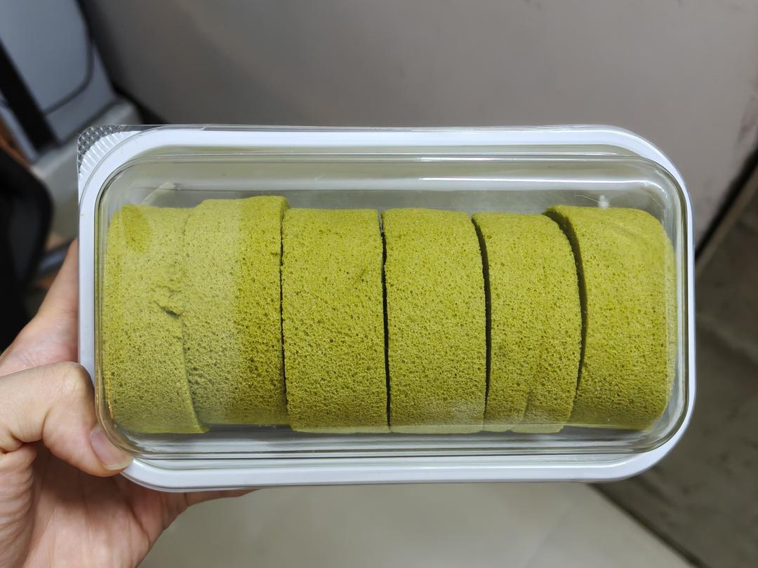 完美抹茶蜜豆蛋糕卷